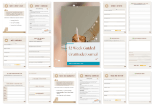 Weekly Guided Journal - Sample Pages