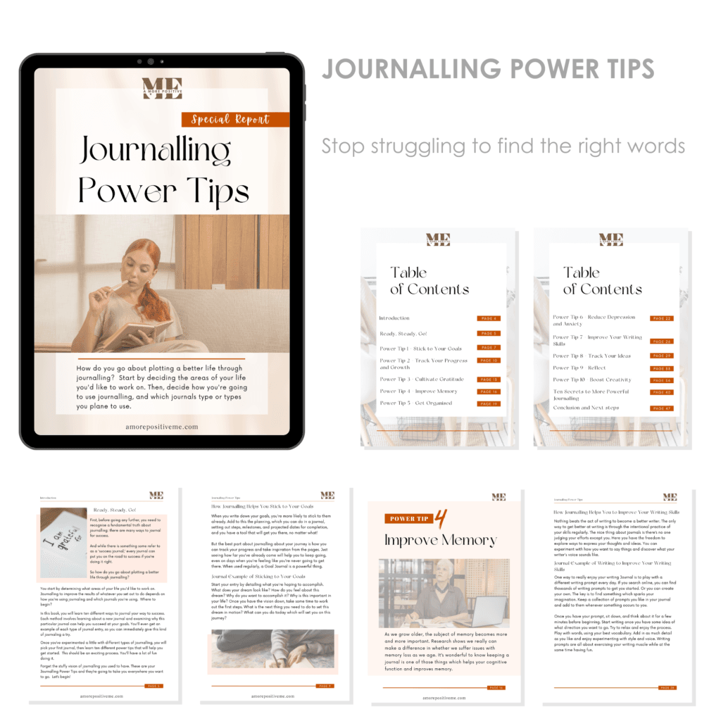 Journalling Power Tips sample